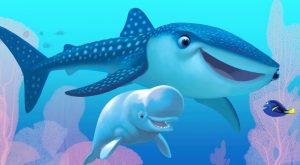 FInding Dory Gets Poster Top Image