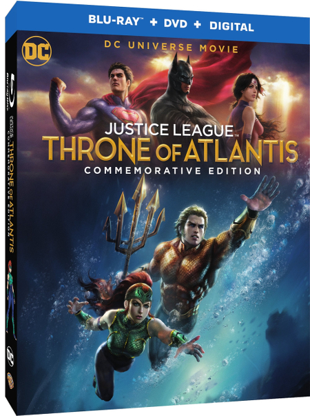 Justice Leage Throne of Atlantis Boxart