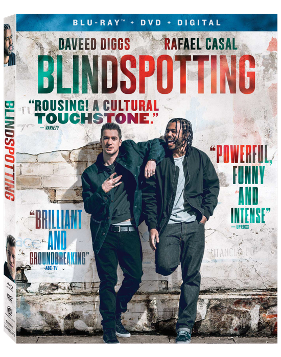 Blindspotting Home Video Box Art