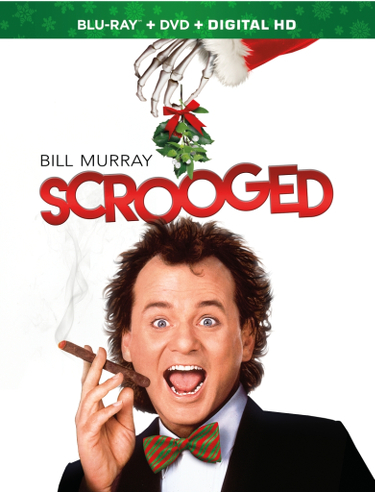 Scrooged Blu-Ray Package Cover