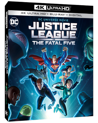 Justice League v Fatal Five Boxart