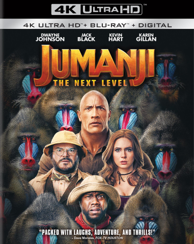 Jumanji The Next Level Box Art